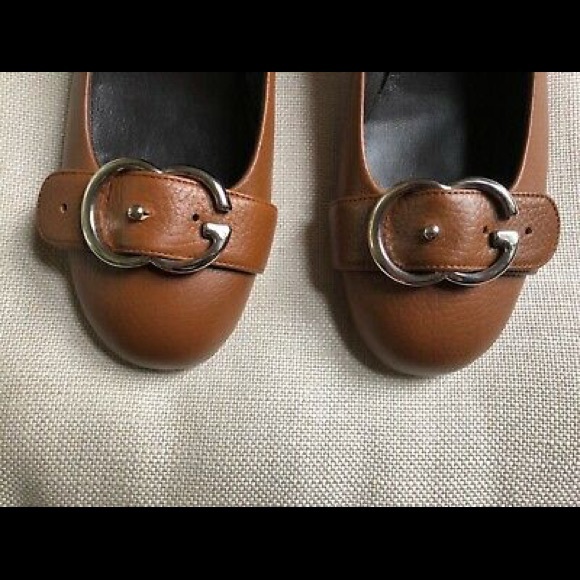 Gucci Cellarius Pumps GG Brown Leather Work 10 New - Picture 3 of 7